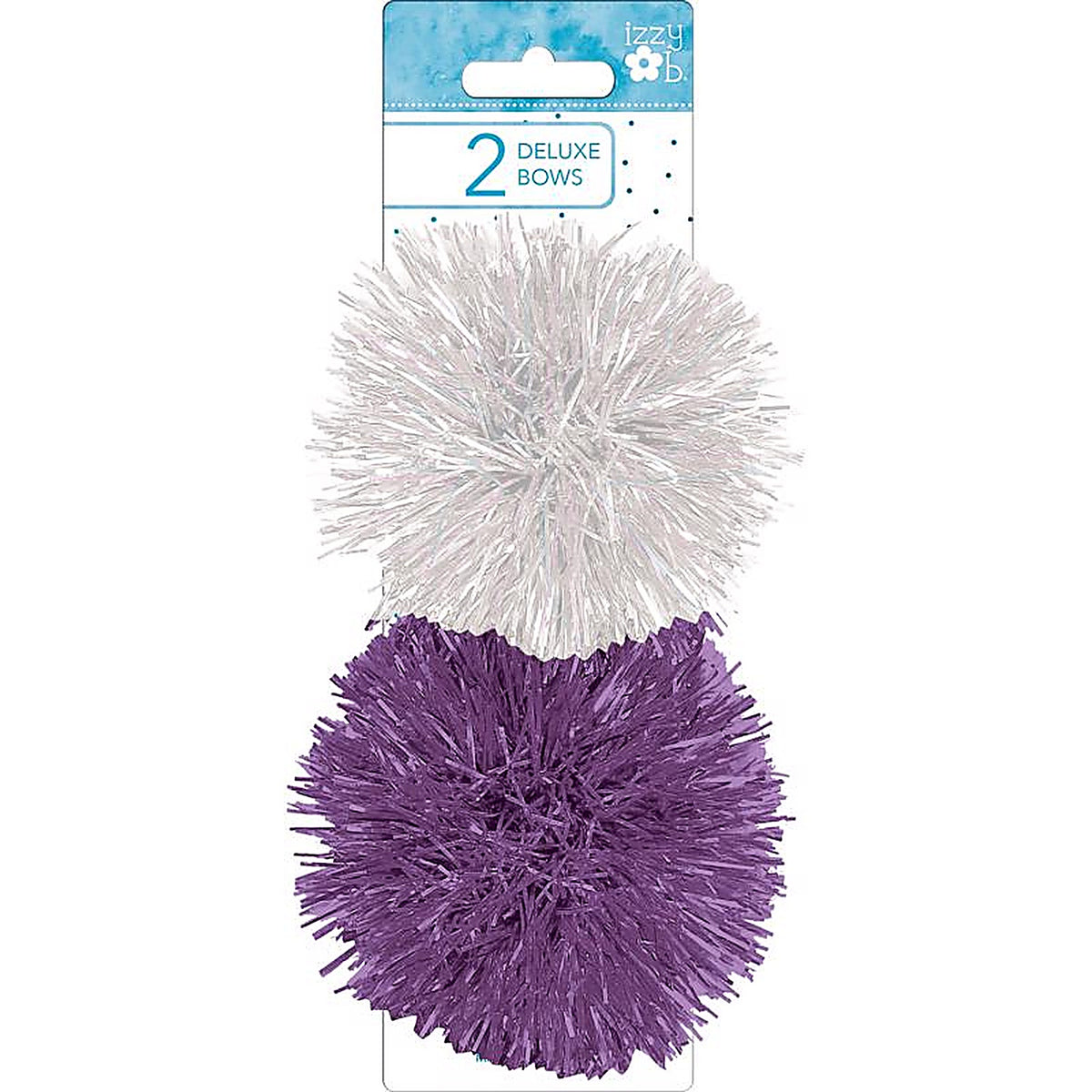 Paper Images - EDBOW2FB-03 - Izzy Ob Assorted Pearl/Purple Firework Bows
