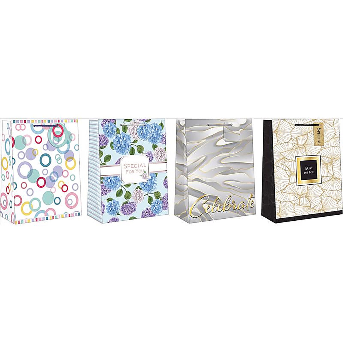 Paper Images - EGBT3A-6 - Assorted All Occasion Gift Bag