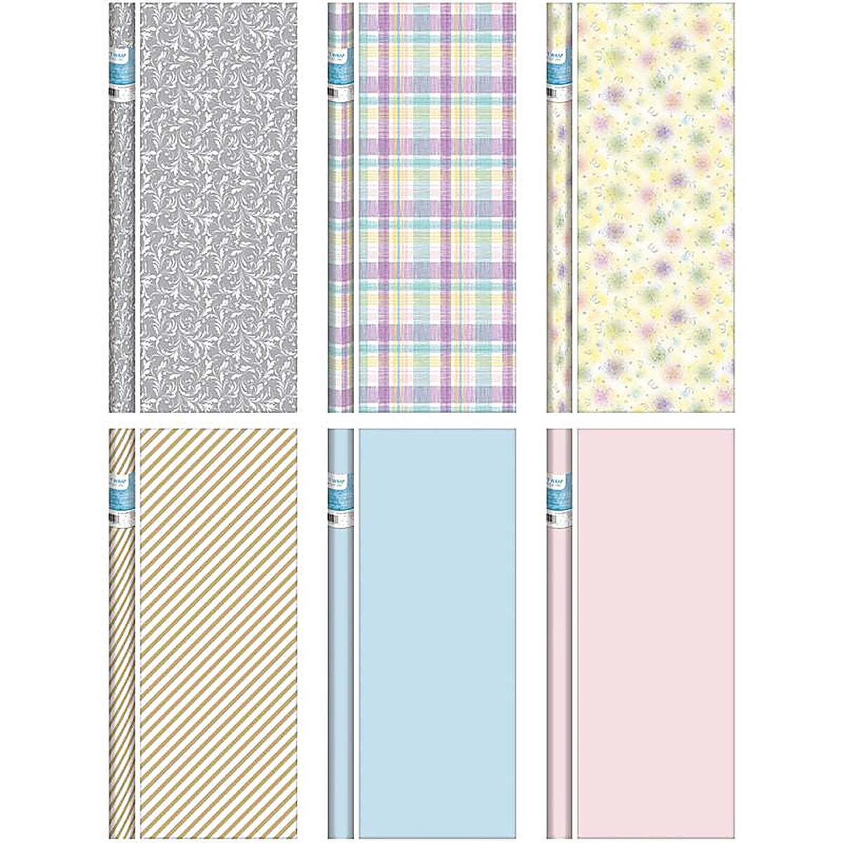 Paper Images - EW2030A4 - Assorted Baby/Wedding Gift Wrap
