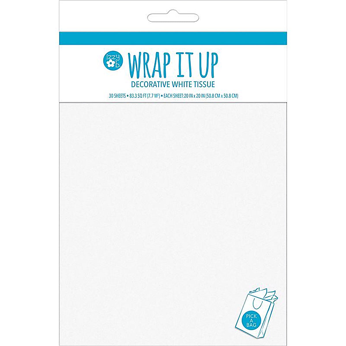 Paper Images - TISW30-1 - White Decorative Tissue Paper