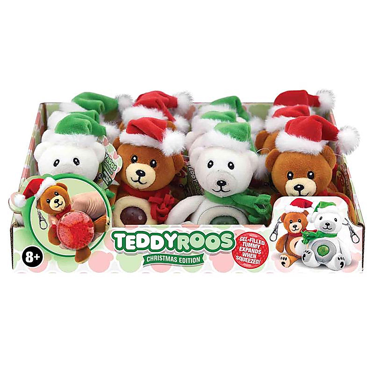 Shawshank Ledz - 768206 - Teddyroos Christmas Teddy Keychain 1 Pack