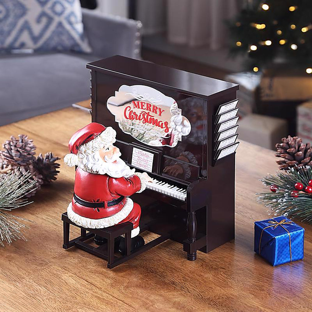 Mr. Christmas - 19665AC - Sing-A-Long Santa Animated Decor 10 In.