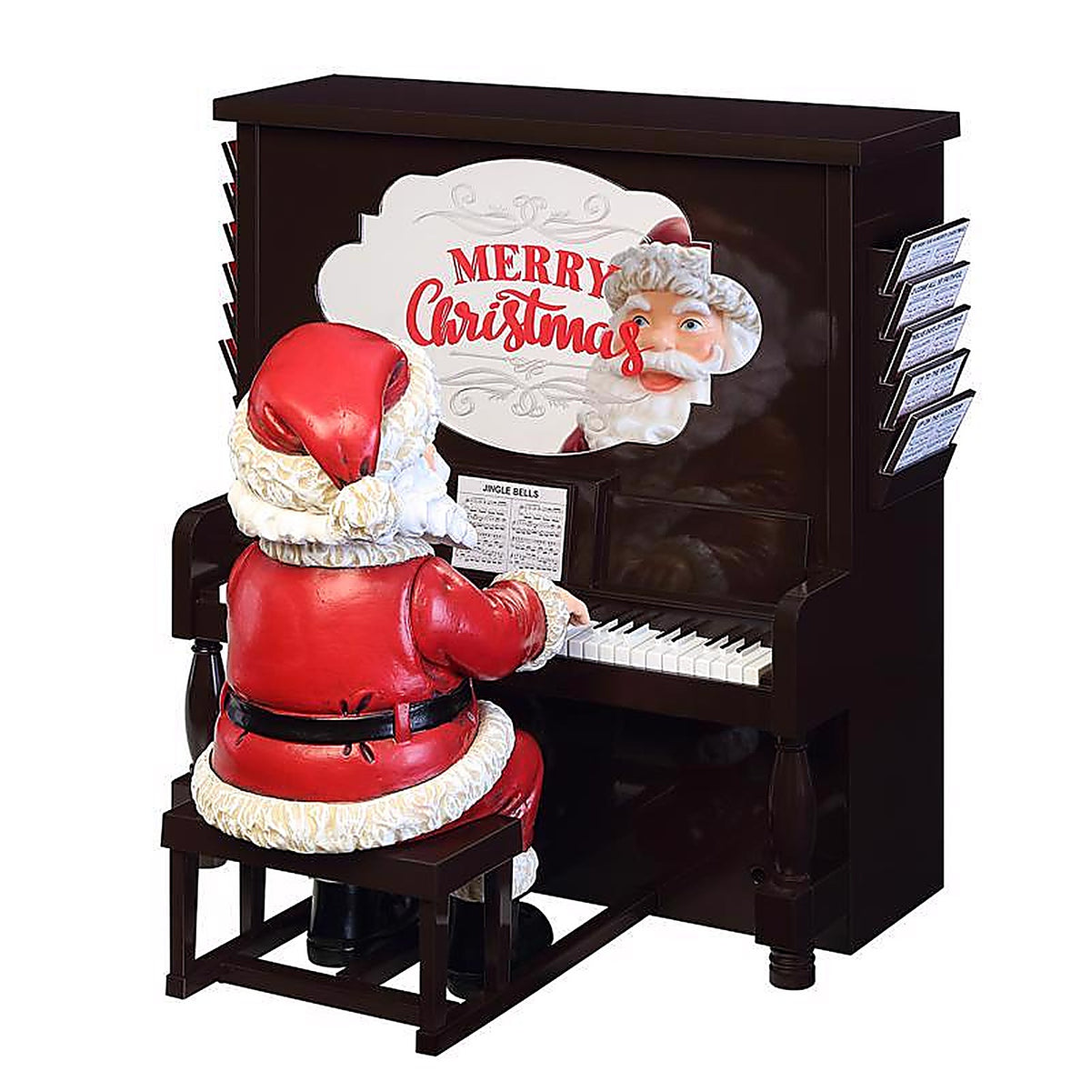 Mr. Christmas - 19665AC - Sing-A-Long Santa Animated Decor 10 In.