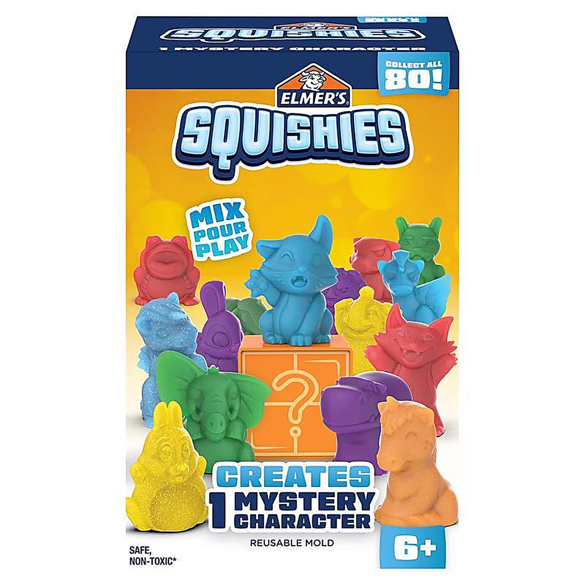 Elmers - 2176573 - Mystery Character Squishies Kit Assorted