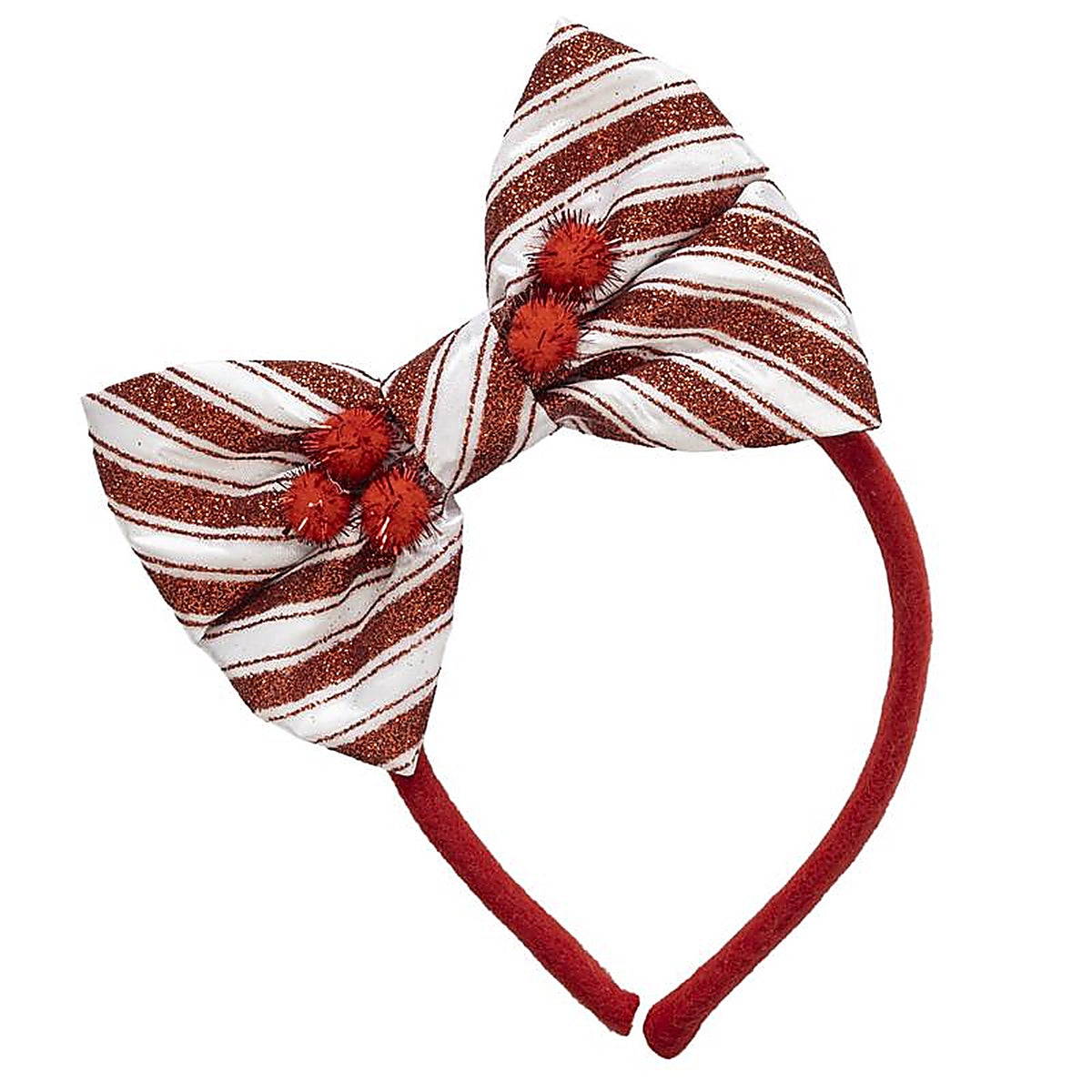 Dyno - 0409890-1 - 7.5 In. Poms-Glitter Headband 1 Pack