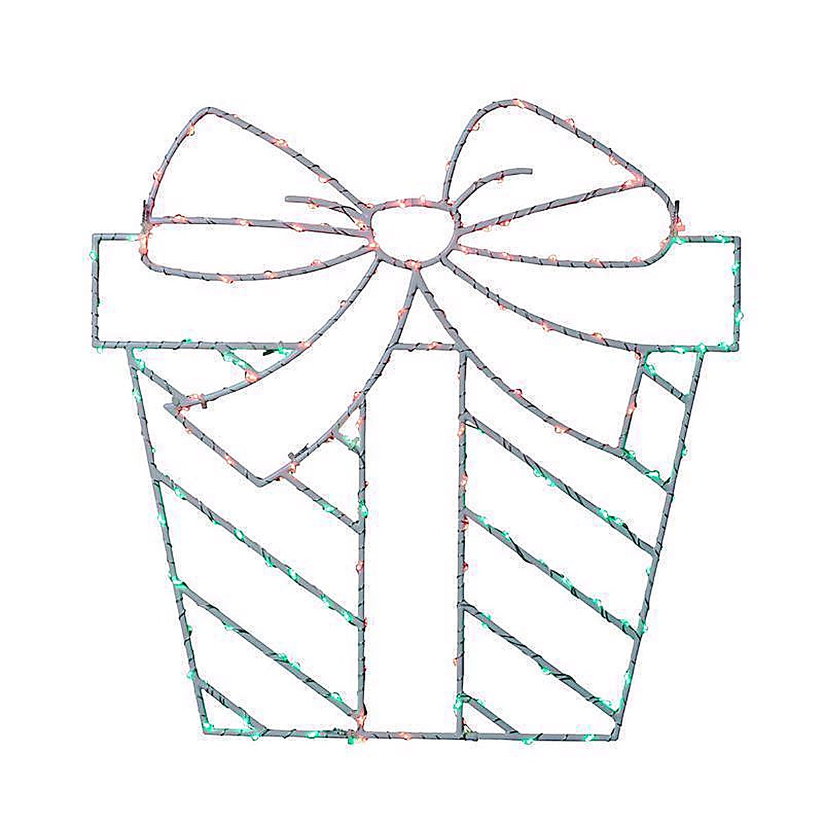Celebrations - 15PSTA - LED Multi Present Silhouette 15 In. Hanging Decor