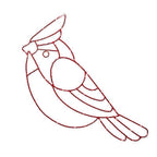 Celebrations - 15CRDA - LED Red Cardinal Silhouette 15 In. Hanging Decor