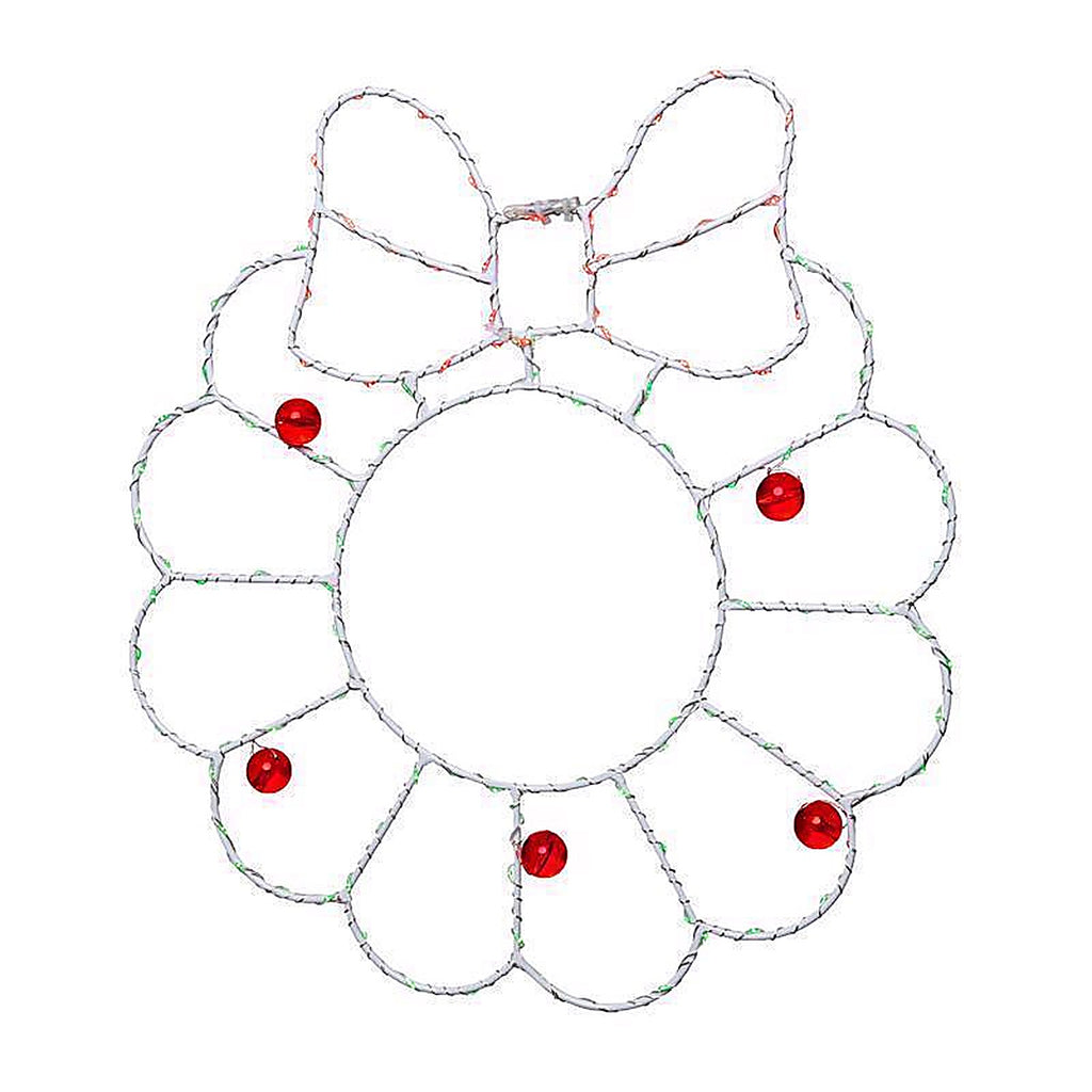 Celebrations - 15WBHA - LED Multi Wreath Silhouette 15 In. Hanging Decor