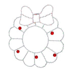 Celebrations - 15WBHA - LED Multi Wreath Silhouette 15 In. Hanging Decor
