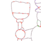 Celebrations - 17SMA - LED Multi Snowman Silhouette 17 In. Hanging Decor