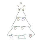 Celebrations - 17TRA - LED Multi Christmas Tree Silhouette 17 In. Hanging Decor