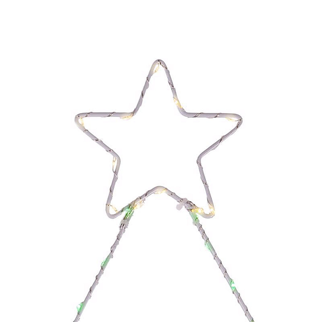 Celebrations - 17TRA - LED Multi Christmas Tree Silhouette 17 In. Hanging Decor