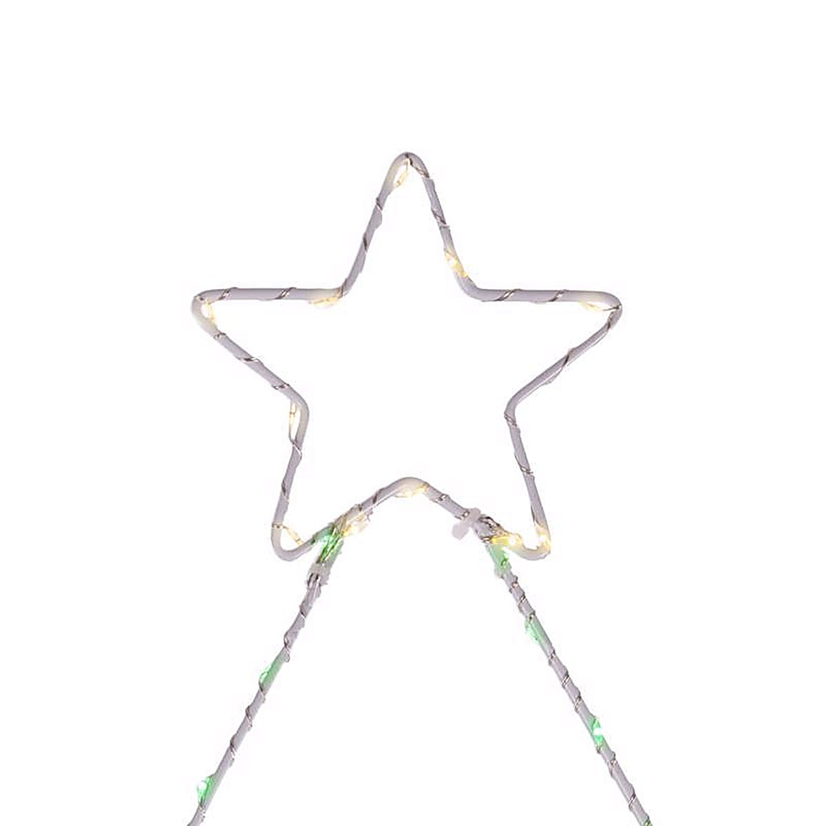 Celebrations - 17TRA - LED Multi Christmas Tree Silhouette 17 In. Hanging Decor