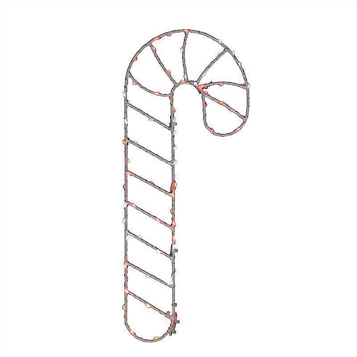 Celebrations - 15CCA - LED Red/White Candy Cane Silhouette 15 In. Hanging Decor