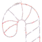 Celebrations - 15CCA - LED Red/White Candy Cane Silhouette 15 In. Hanging Decor