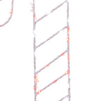 Celebrations - 15CCA - LED Red/White Candy Cane Silhouette 15 In. Hanging Decor