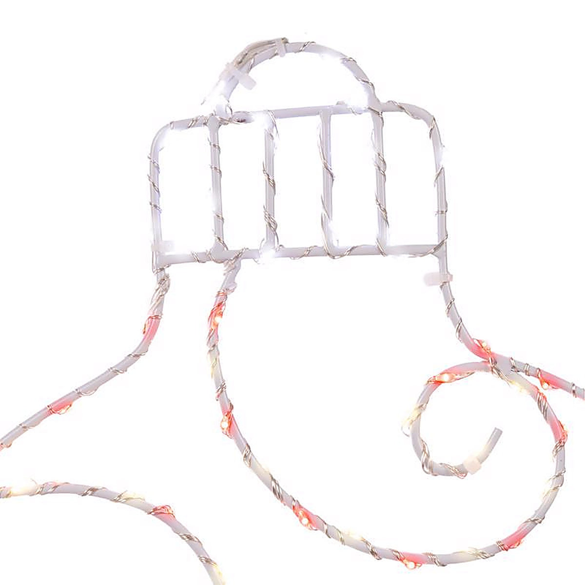 Celebrations - 15ORN2A - LED Red/White Ornament Silhouette 15 In. Hanging Decor