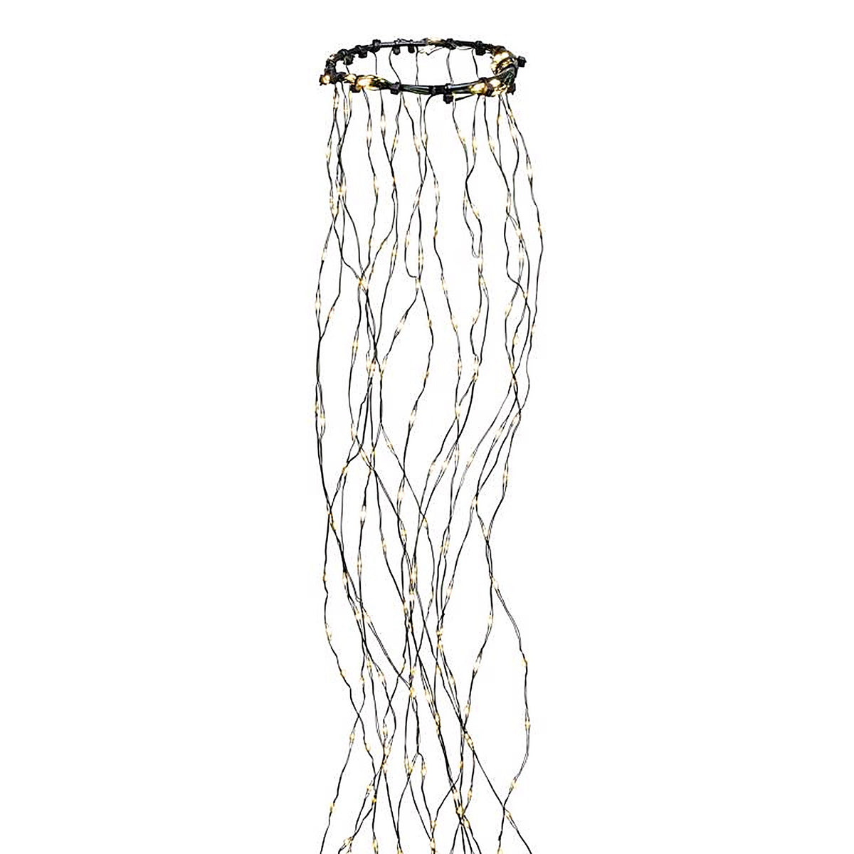 Celebrations - 8TCSWTWA - Platinum LED Big Seed Cluster Warm White 832 CT String Christmas Lights 8 Ft.