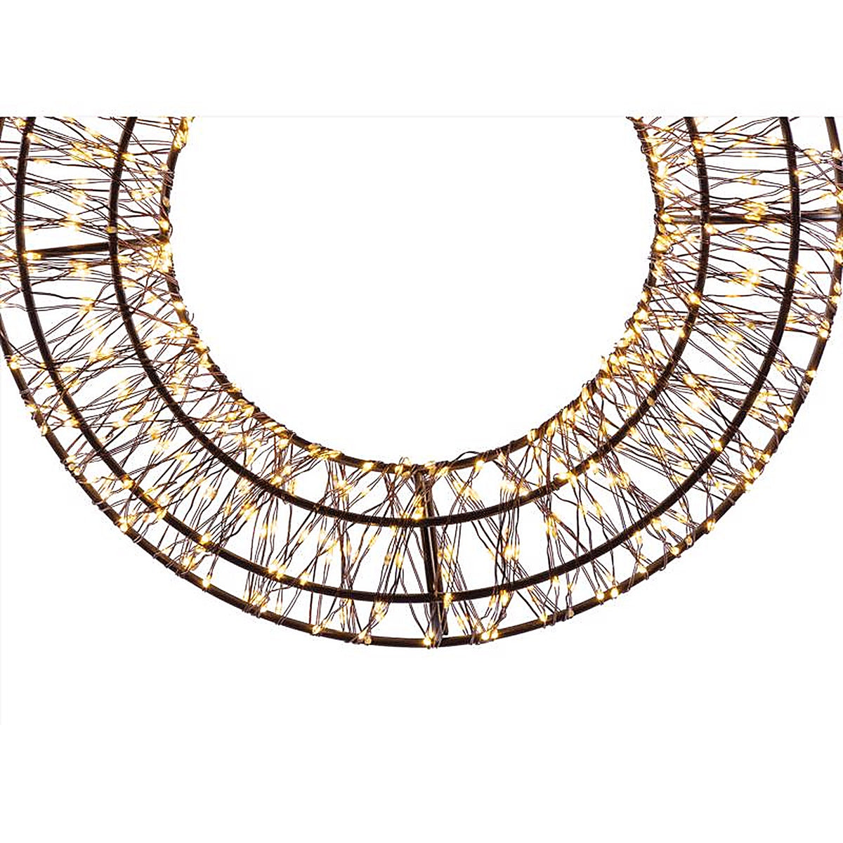Celebrations - 14OVWRA - LED Clear/Warm White Wreath 14 In. Hanging Decor