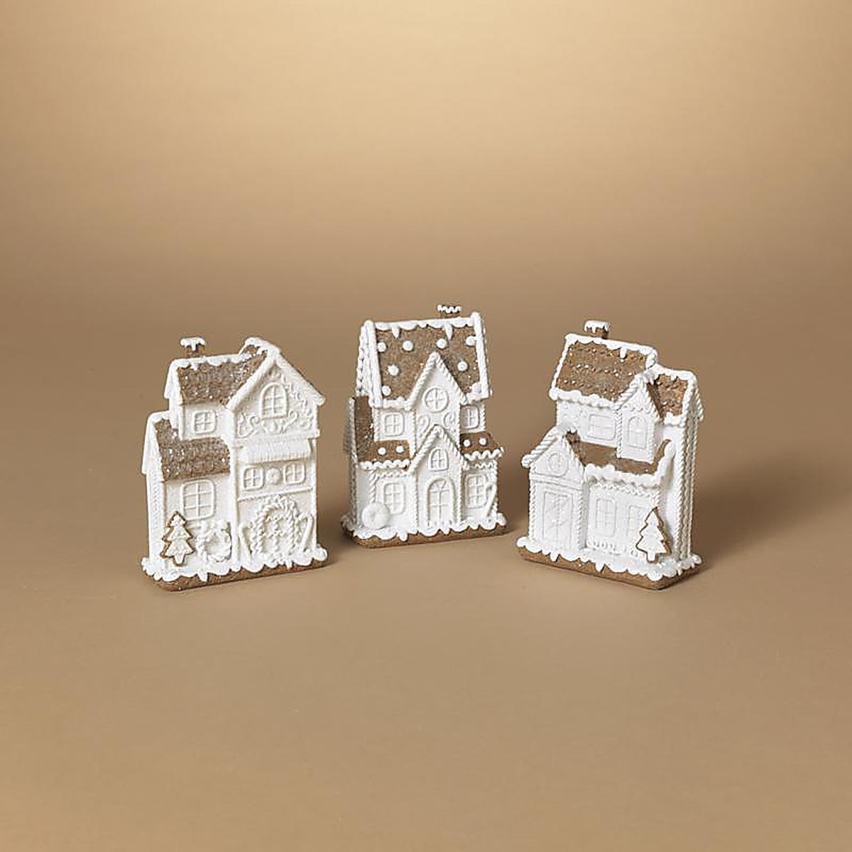 Gerson - 2694730 - Gingerbread House Table Decor 6 In.