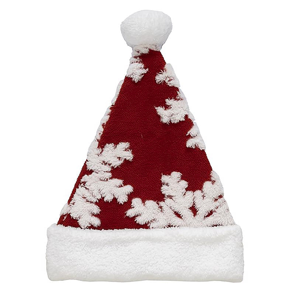 Dyno - 0409875-1AC - 17 In. Snowflake Santa Hat 1 Pack
