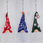 Alpine - LJJ1833A - Christmas Bird Feeder Hanging Sign 1 Piece