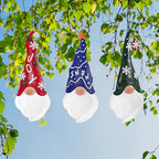 Alpine - LJJ1833A - Christmas Bird Feeder Hanging Sign 1 Piece