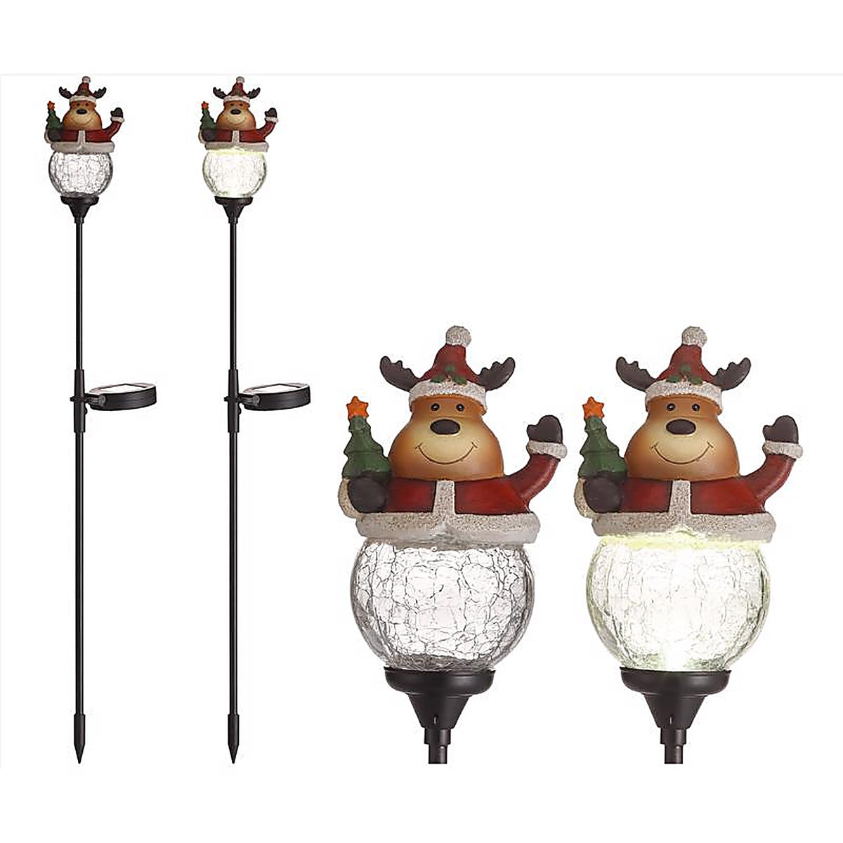 Celebrations - PSX400 - LED Clear Moose 30 In. Pathway Decor
