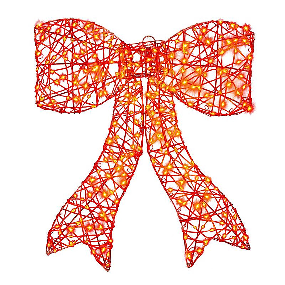 Sienna - EAG05912 - LED Red Bow 23.6 In. Hanging Decor
