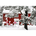 Celebrations - 23DH0327D3-1 - LED Warm White Reindeer 61 In. Yard Decor