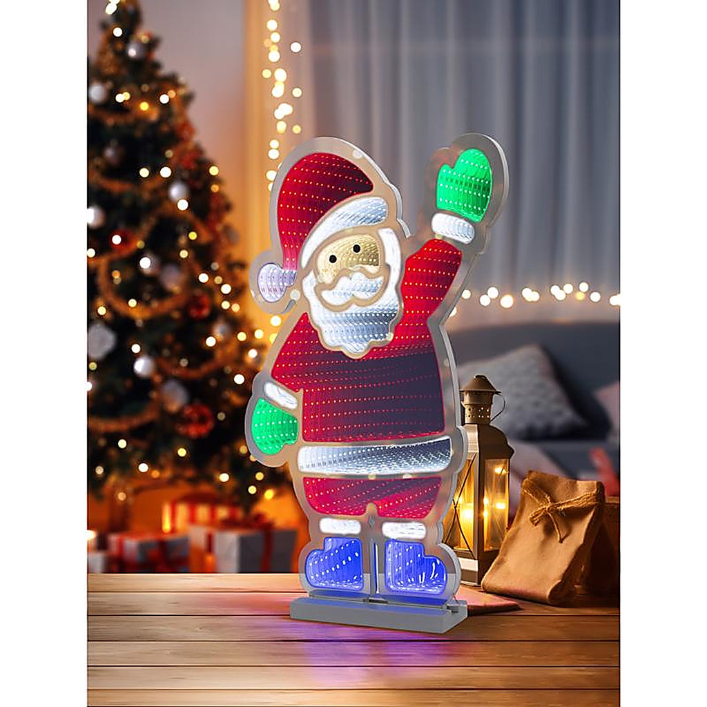 Celebrations - RC40521A - LED Multi Santa Animated Decor 22 In.