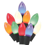 Celebrations - RC925OMUA - Classic LED C9 Multicolored 25 CT String Christmas Lights 24 Ft.