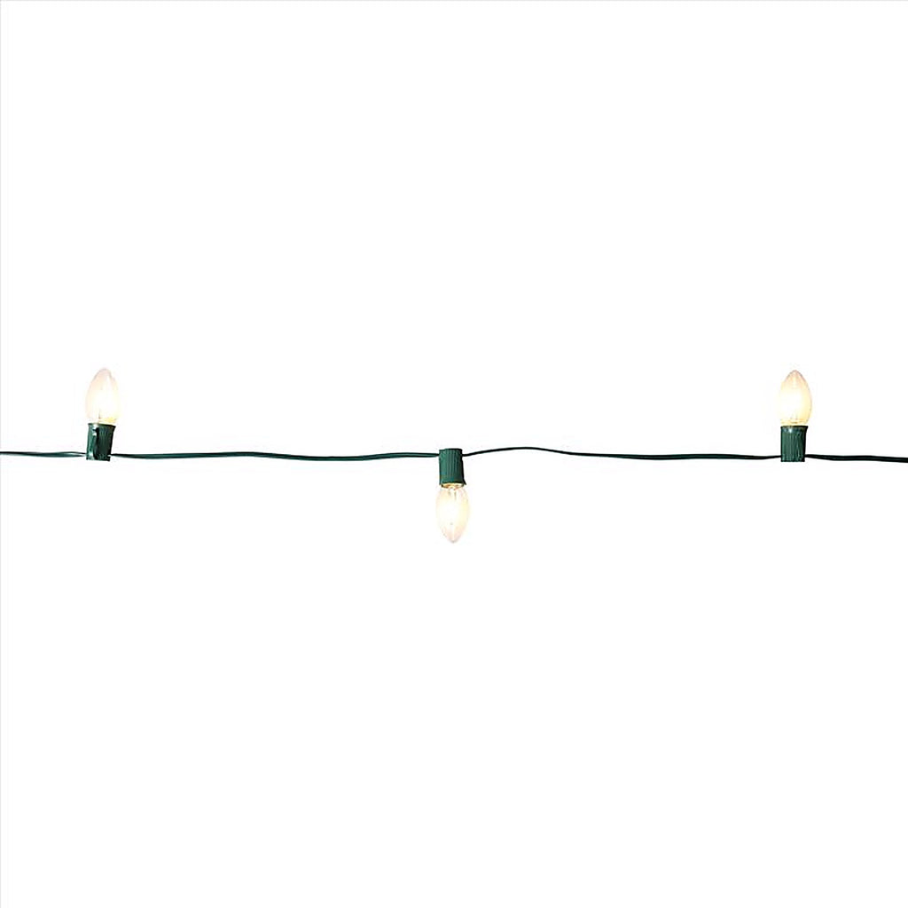 Celebrations - RC925TWWA - Classic LED C9 Warm White 25 CT String Christmas Lights 24 Ft.