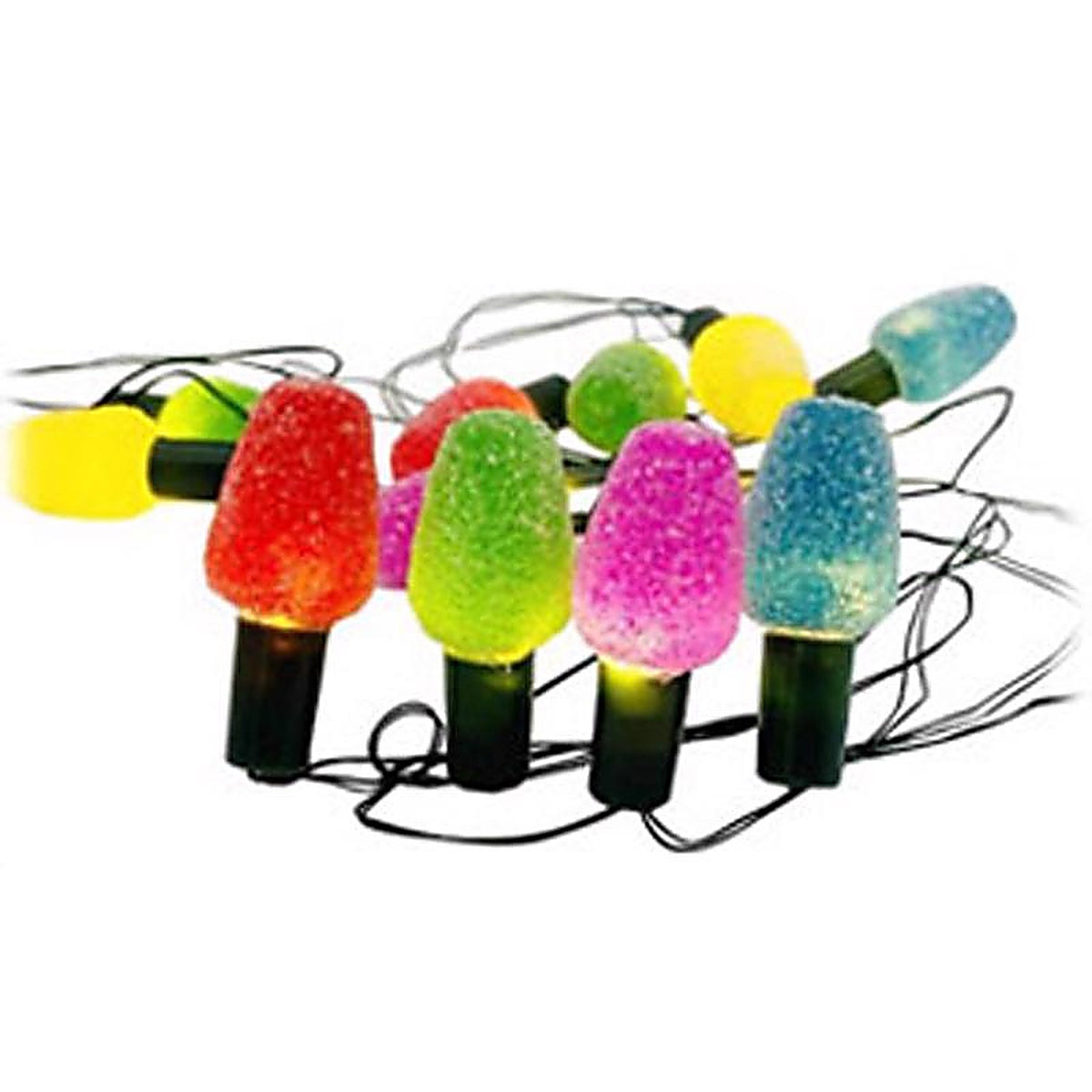 Celebrations - A33B7013 - LED Multicolored 15 CT Novelty Christmas Lights 7 Ft.