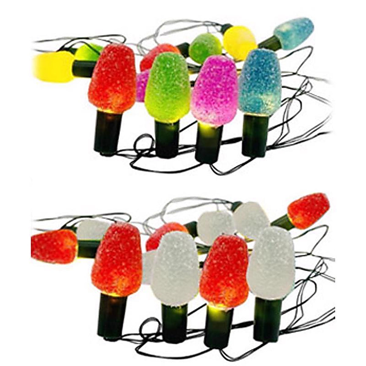 Celebrations - A33B7013 - LED Multicolored 15 CT Novelty Christmas Lights 7 Ft.