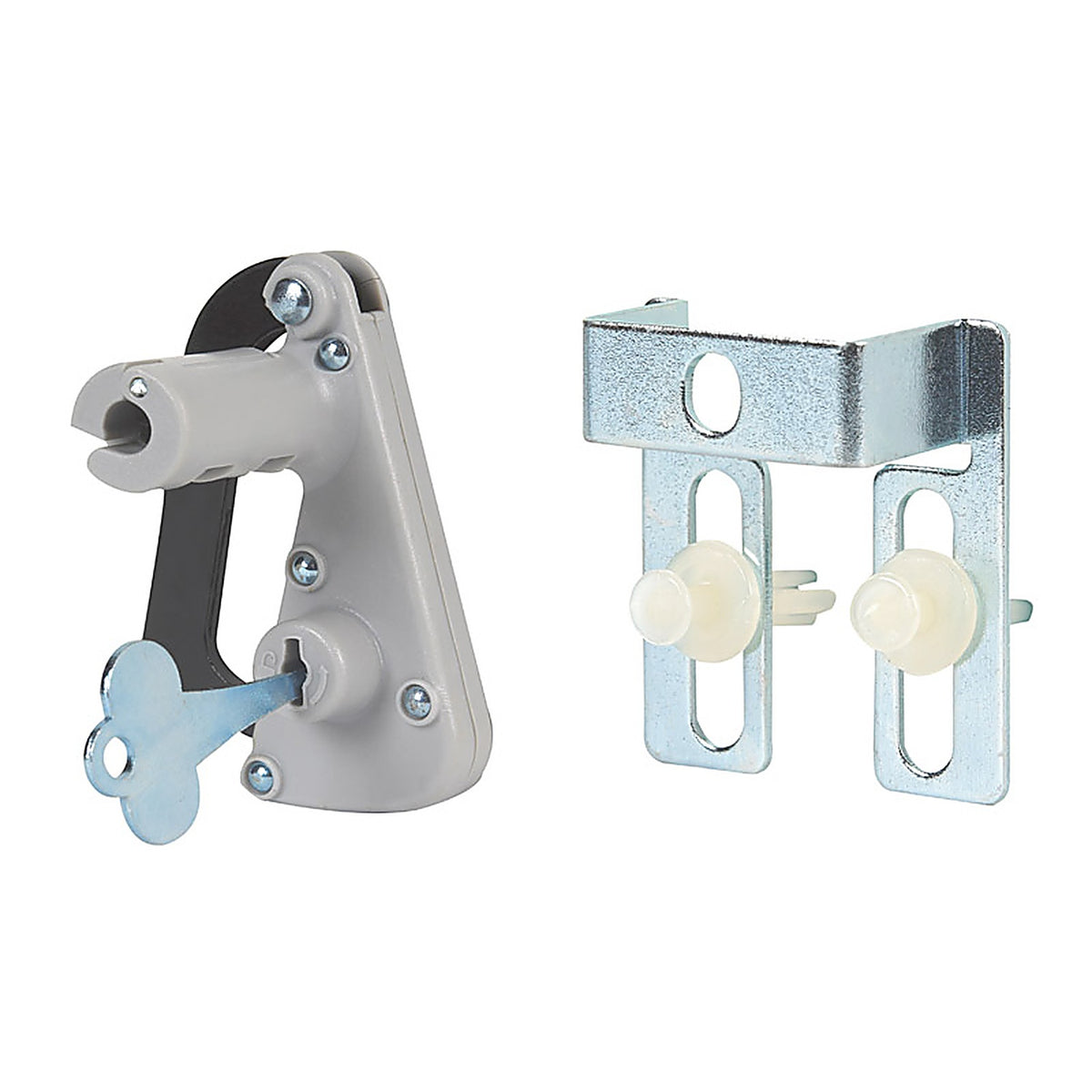 Southern Imperial RSHL004001-10BX Galvanized White Peg Hook Lock 10 pk
