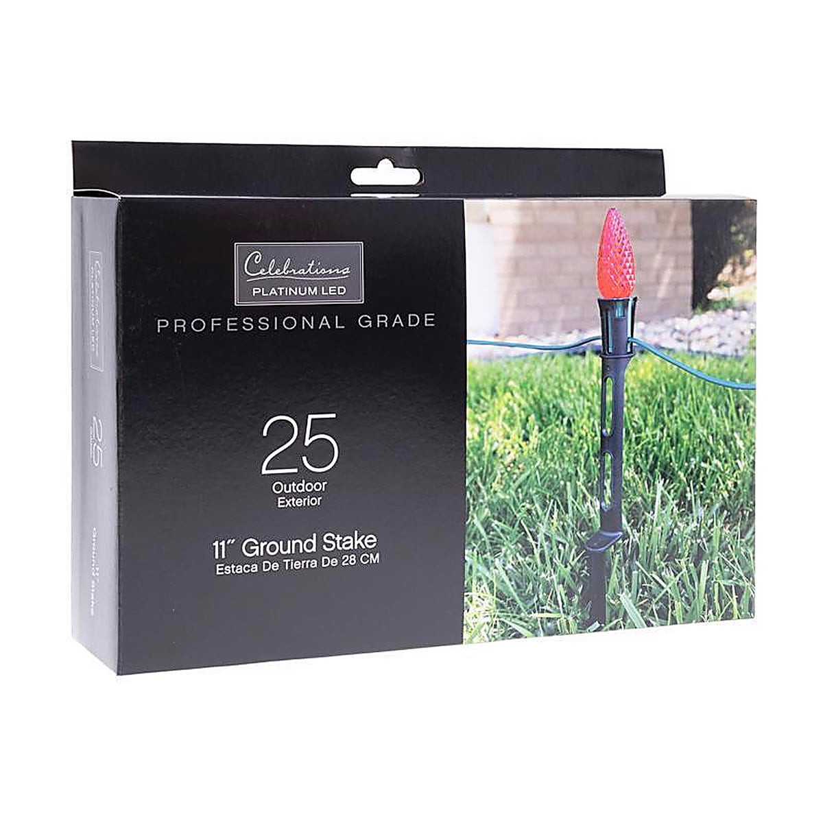 Celebrations - STK75BXA - Christmas Light Stakes 25 Pack