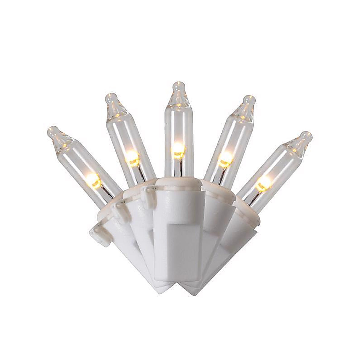 Celebrations - RT100WWWA - Classic LED T5 Warm White 100 CT String Christmas Lights 24.75 Ft.