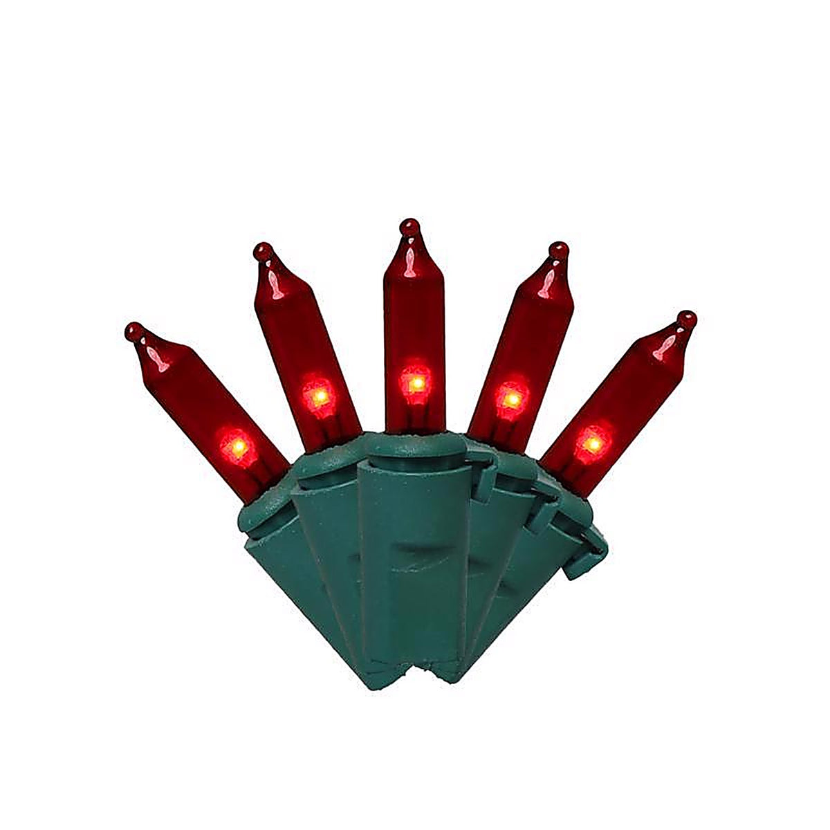 Celebrations - RT5100RDA - Classic LED T5 Red 100 CT String Christmas Lights 24.75 Ft.