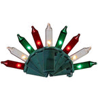 Celebrations - RT5100TRA - Classic LED T5 Red/Green/Pure White 100 CT String Christmas Lights 24.75 Ft.