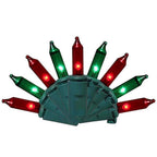 Celebrations - RT5100RGA - Classic LED T5 Green/Red 100 CT String Christmas Lights 24.75 Ft.