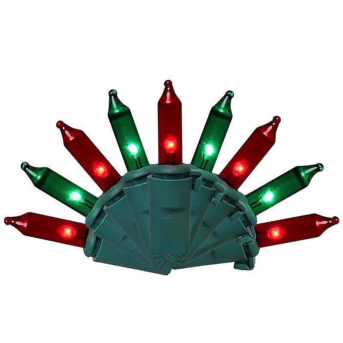 Celebrations - RT5100RGA - Classic LED T5 Green/Red 100 CT String Christmas Lights 24.75 Ft.