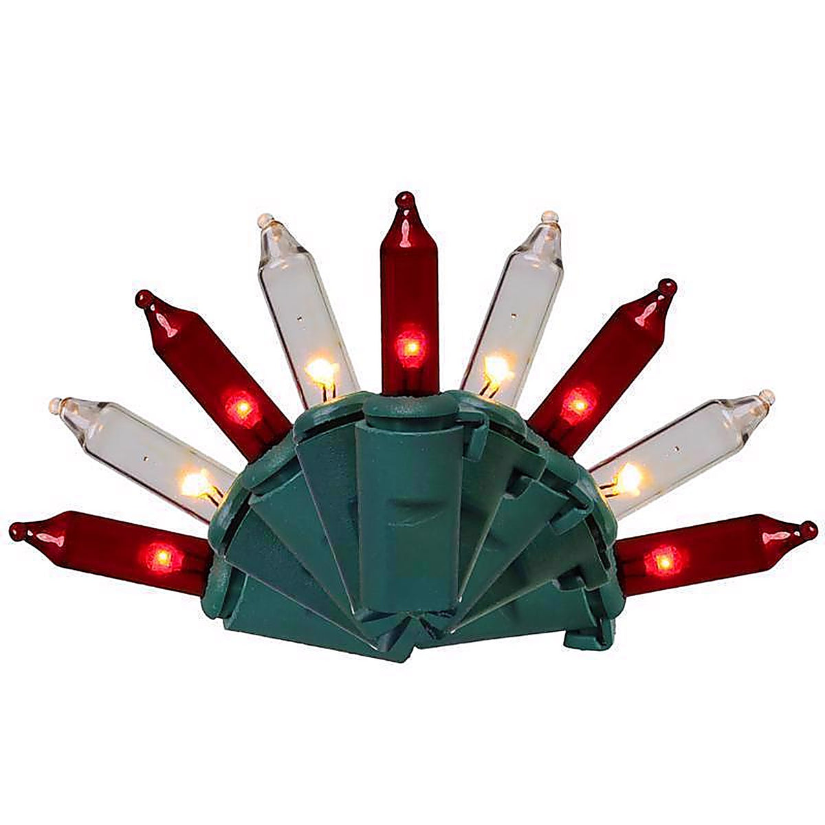 Celebrations - RT5100CCA - Classic LED T5 Red/White 100 CT String Christmas Lights 24.75 Ft.