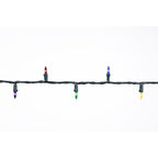 Celebrations - RT5100MTA - Classic LED T5 Multicolored 100 CT String Christmas Lights 24.75 Ft.