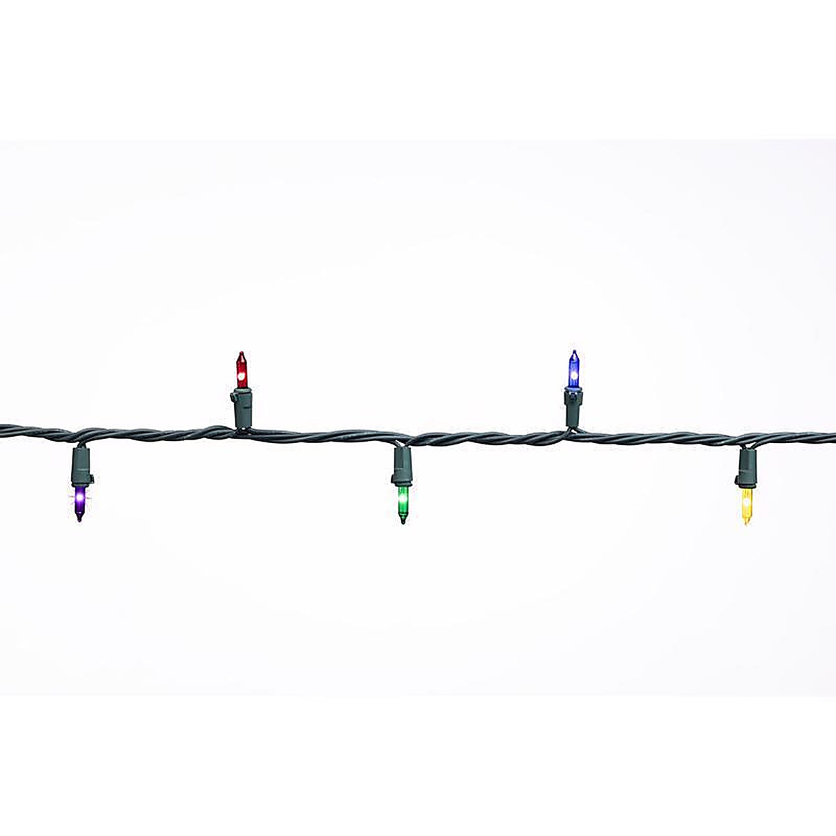 Celebrations - RT5100MTA - Classic LED T5 Multicolored 100 CT String Christmas Lights 24.75 Ft.