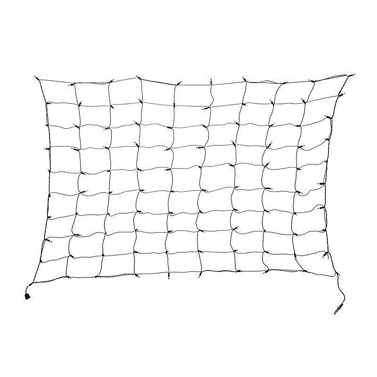 Celebrations - RNT100GRA - Classic LED T5 Green 100 CT Net Christmas Lights 4 Ft.