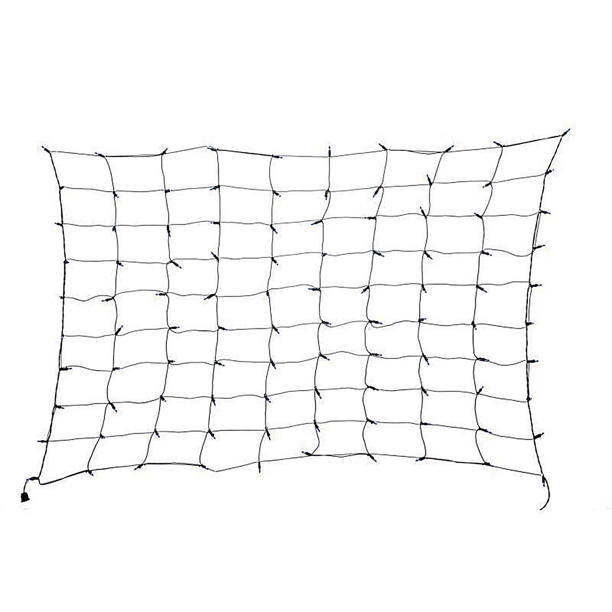 Celebrations - RNT100BLA - Classic LED T5 Blue 100 CT Net Christmas Lights 4 Ft.