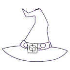 Celebrations - 24MWHPLA - Purple 84 CT 18.2 In. LED Prelit Illuminated Witch Hat Halloween Decor
