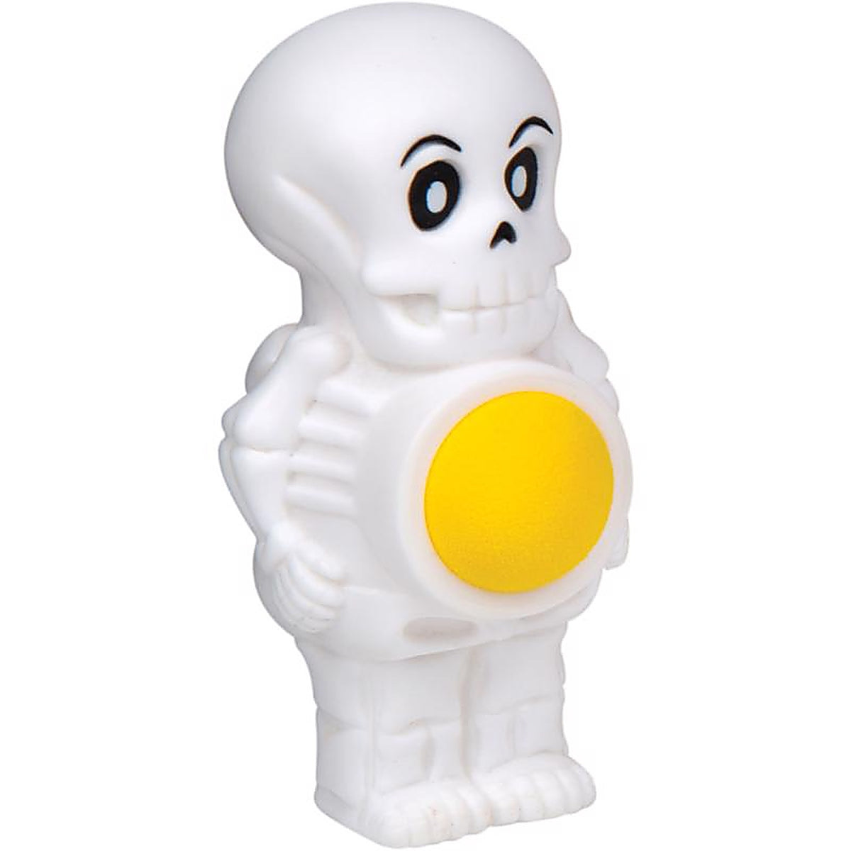 Master Toys - 14186 - Skeleton Ball Popper Toy White/Yellow 1 Piece