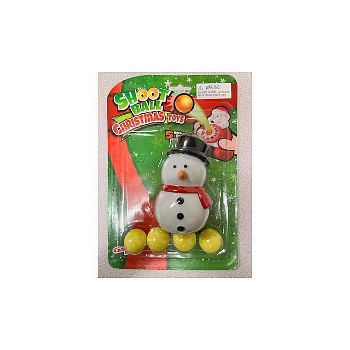 Master Toys - 14181 - Snowman Ball Popper Toy 1 Piece